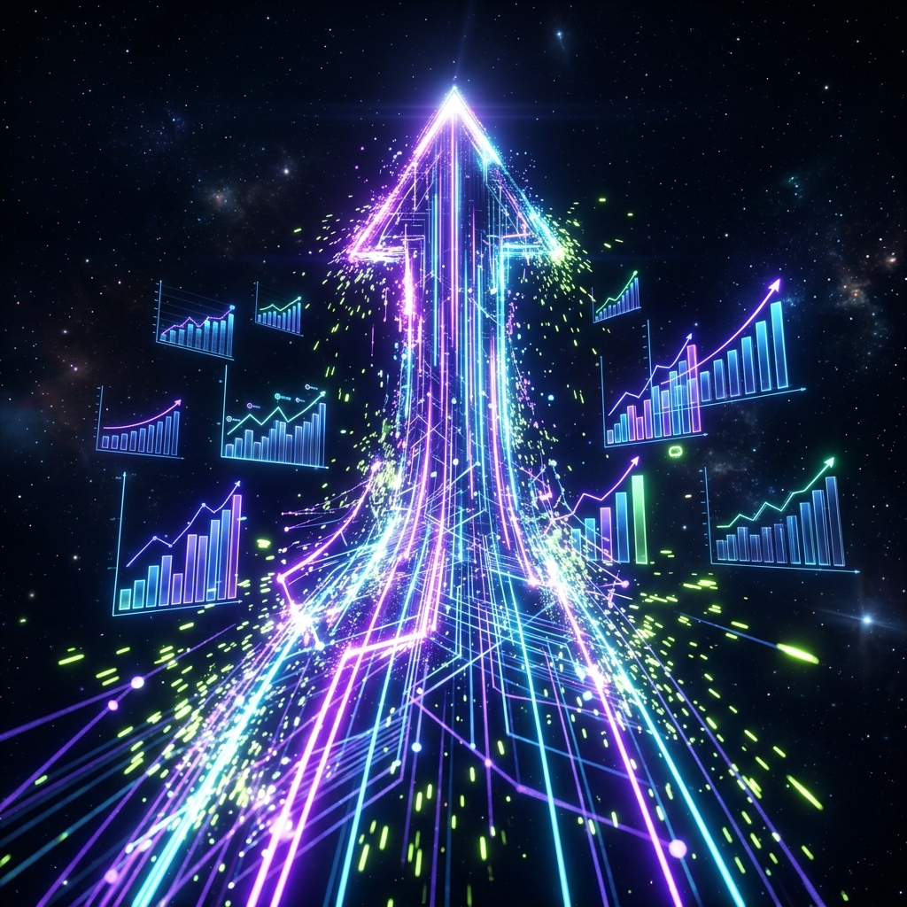 Data-driven growth strategy visualization